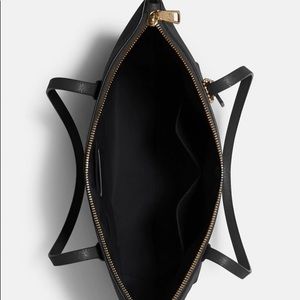 Coach black tote